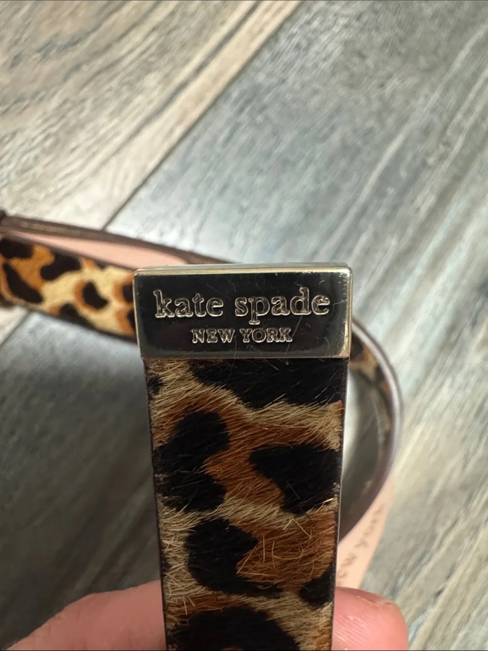 kate spade slim belt